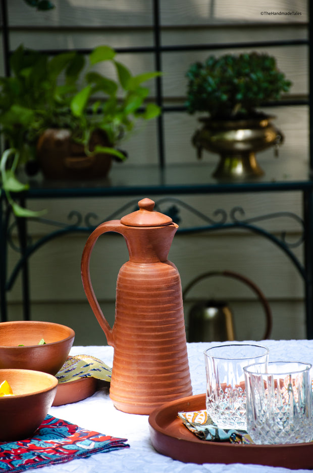 Madhu Handmade Terracotta water pitcher