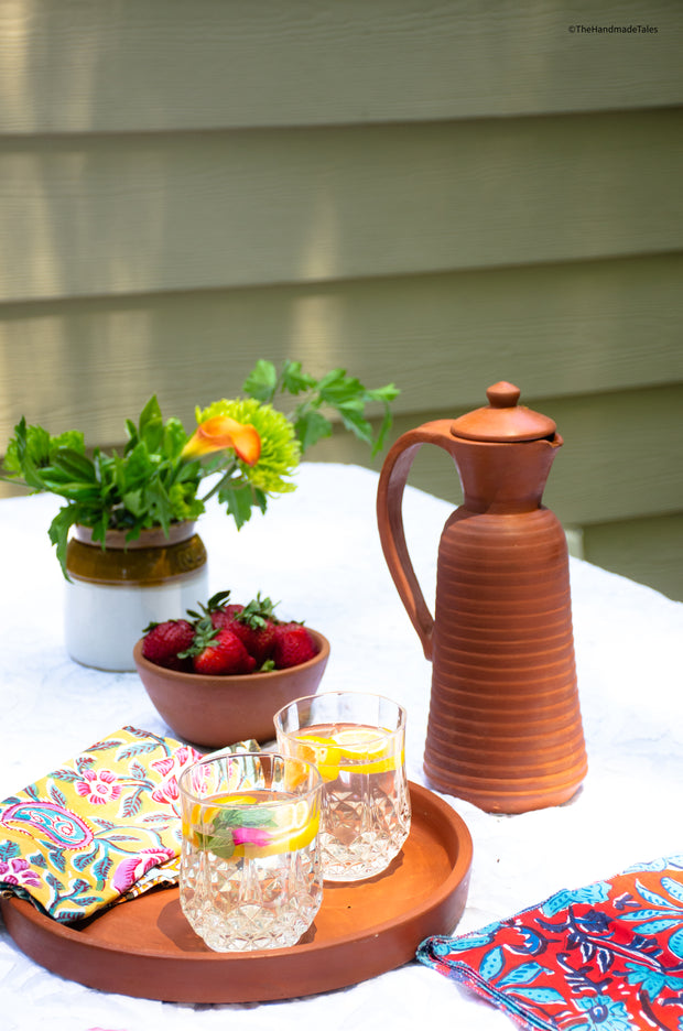 Madhu Handmade Terracotta water pitcher