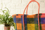 Load image into Gallery viewer, PRE-ORDER Madras Kattam - Large, Reusable Tote
