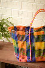 Load image into Gallery viewer, PRE-ORDER Madras Kattam - Large, Reusable Tote
