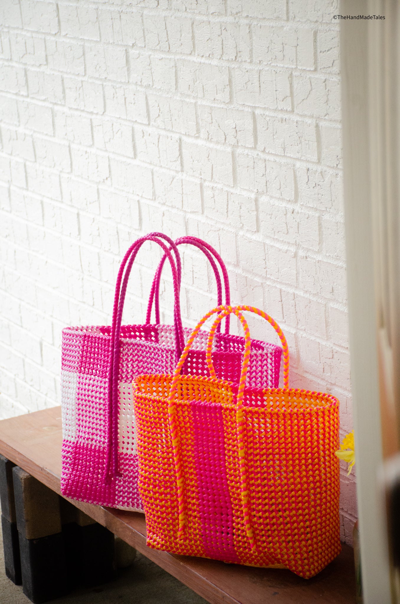 Orange Popsicle - Market Tote Basket