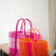 Orange Popsicle - Market Tote Basket