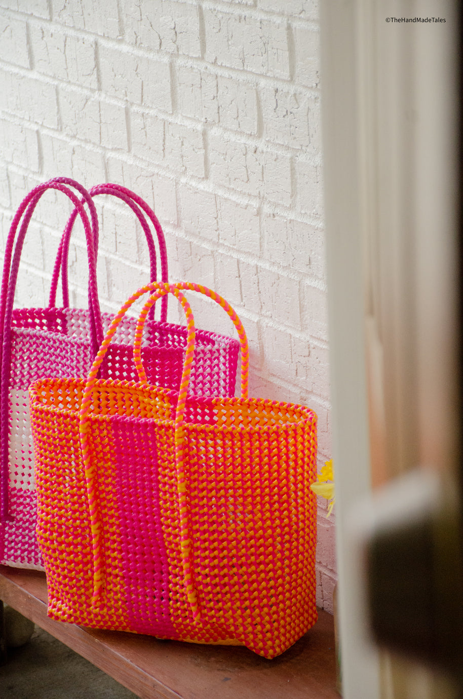 Orange Popsicle - Market Tote Basket