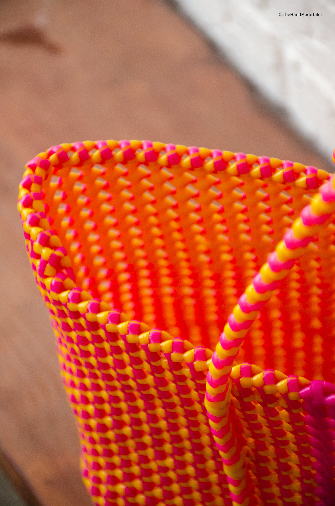 Orange Popsicle - Market Tote Basket