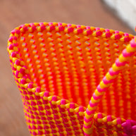 Orange Popsicle - Market Tote Basket