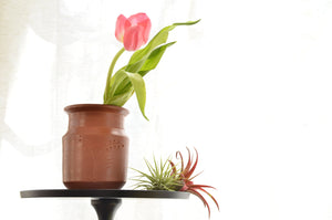Handmade Terra-cotta vase, herb planter, Housewarming gift, Unique pottery, Hostess gift, wedding centerpiece