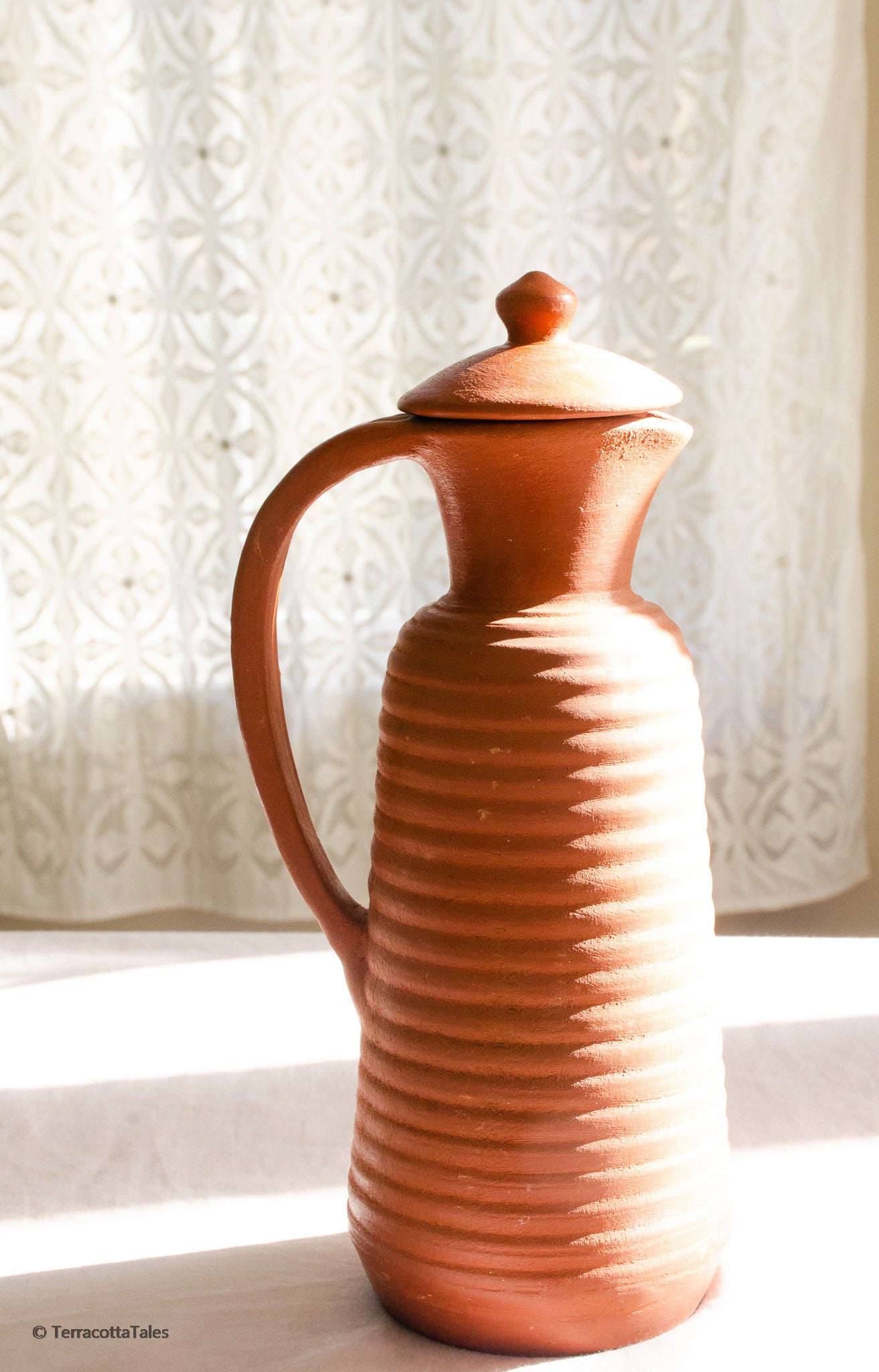 Handmade Clay Water Jug