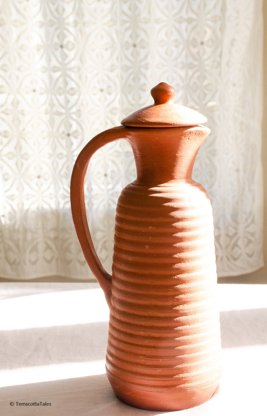 Handmade Clay Water Jug