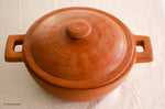 Load image into Gallery viewer, Meera Handmade Terracotta cookware, Clay Cooking Pot with Lid
