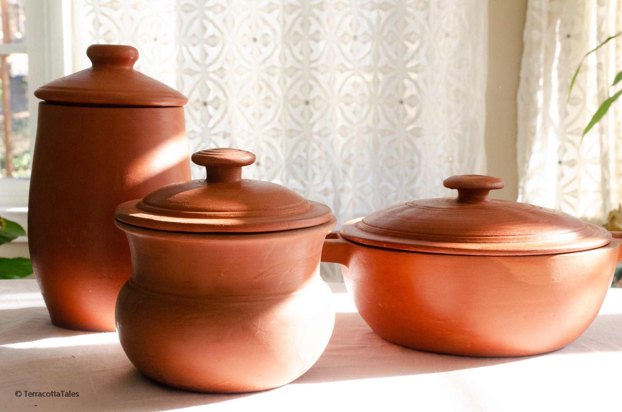 Handmade Terracotta Cookware, Earthen Cookware, Biryani Pot, Clay